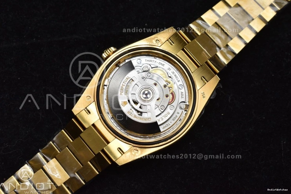 Date President On Bracelet Weight) Black YG Supportive Stick VR3255 ARF Day 228238 40 Dial Best 659 Edition 1:1 (Gain 0409